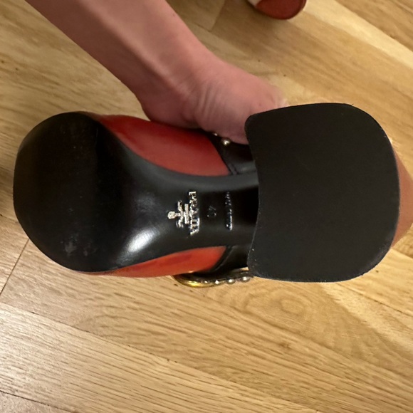 Prada Kiltie studded mule pump - Picture 3 of 7